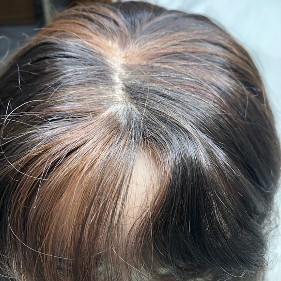 Red Brown with Bangs wig - Picture 4 of 8